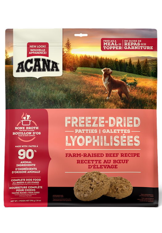 Freeze-Dried Patties, Farm-Raised Beef Recipe